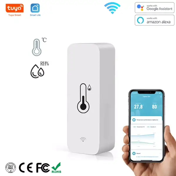 Tuya Sensor inteligente de temperatura y humedad Tuya Sensor inteligente de temperatura y humedad
