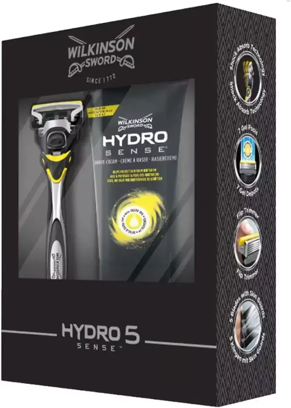 Maquinilla de Afeitar Wilkinson Sword Hydro 5 Sense Duo Set Maquinilla de Afeitar Wilkinson Sword Hydro 5 Sense Duo Set