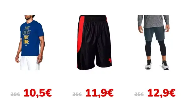 Hasta 71% de descuento en Under Armour Hasta 71% de descuento en Under Armour