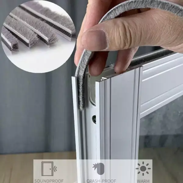 Tira de sellado insonorizada para ventana y puerta (5 o 10 metros) Tira de sellado insonorizada para ventana y puerta (5 o 10 metros)