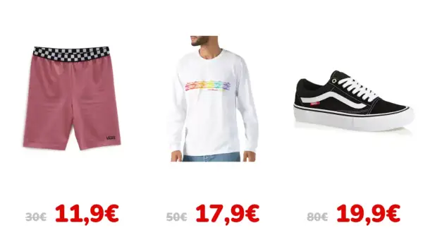 Hasta 75% de descuento en Vans Hasta 75% de descuento en Vans