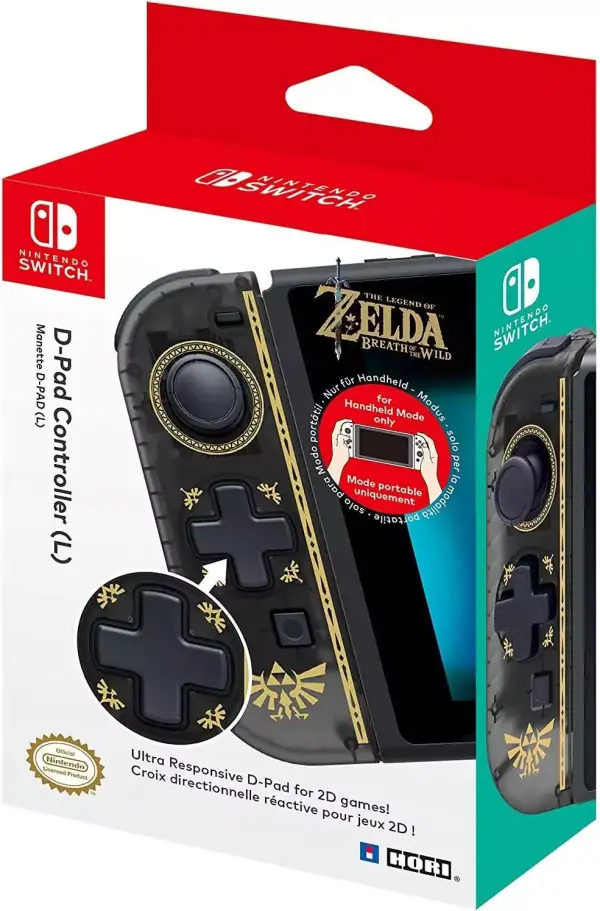 Controlador D-Pad HORI Zelda para Nintendo Switch Controlador D-Pad HORI Zelda para Nintendo Switch