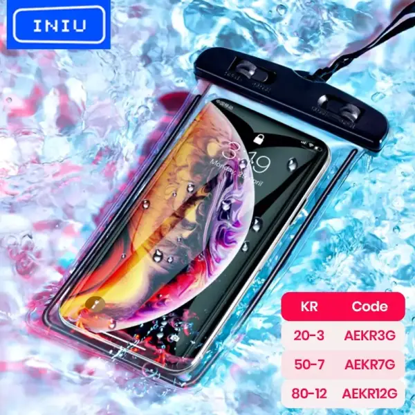 Funda de teléfono impermeable IP68 Funda de teléfono impermeable IP68