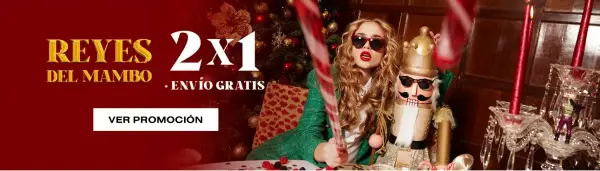 Promo Reyes del Mambo en Hawkers: 2x1 + Envío GRATIS Promo Reyes del Mambo en Hawkers: 2x1 + Envío GRATIS