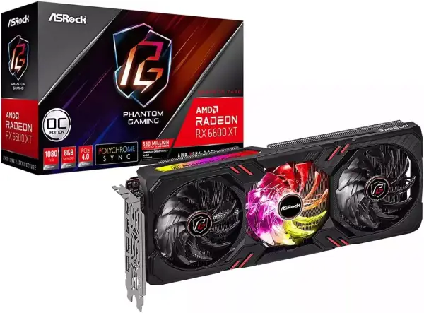 Asrock RX6600 XT PGD 8GB GDDR6 Asrock RX6600 XT PGD 8GB GDDR6