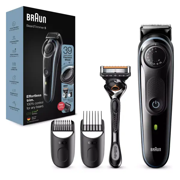 Recortadora Braun BT5340 + accesorios Recortadora Braun BT5340 + accesorios