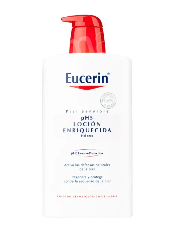 Eucerin loción enriquecida piel sensible 1000ml Eucerin loción enriquecida piel sensible 1000ml