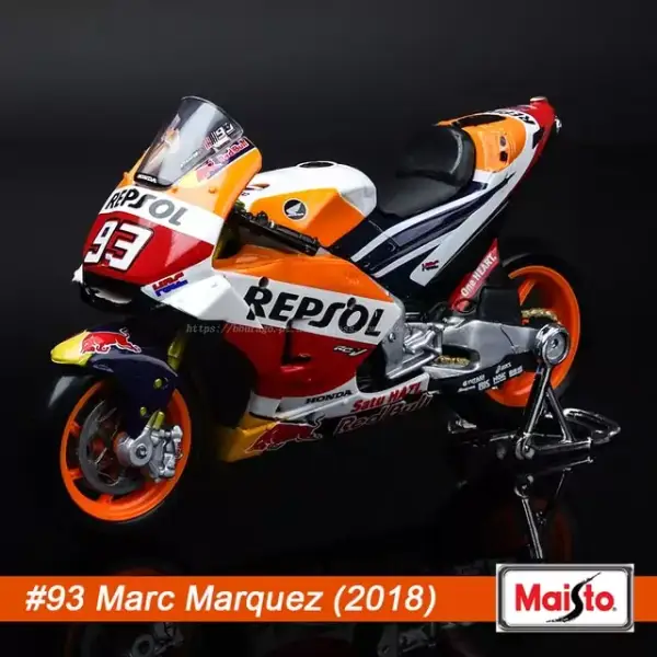 Moticicletas MotoGP varios modelos 1:18 Maisto Moticicletas MotoGP varios modelos 1:18 Maisto