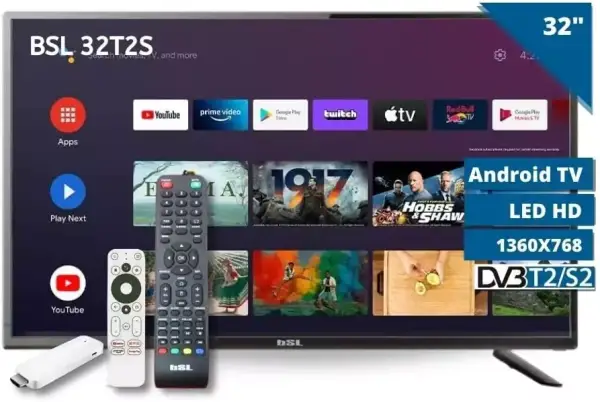 SmartTV BSL 32" HD Chromecast SmartTV BSL 32" HD Chromecast