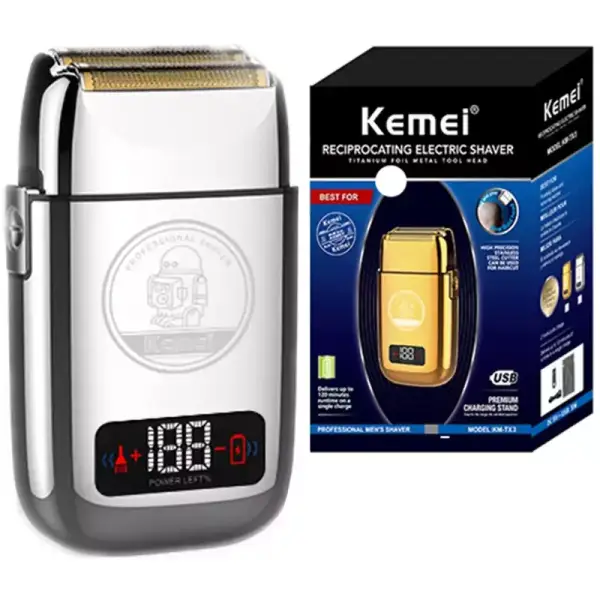 Kemei Afeitadora eléctrica TX3 para hombre Kemei Afeitadora eléctrica TX3 para hombre