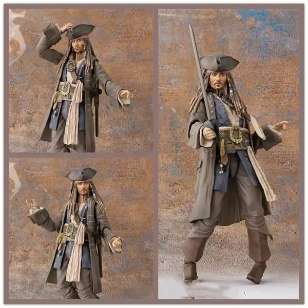 Figura del capitán Jack Sparrow Figura del capitán Jack Sparrow