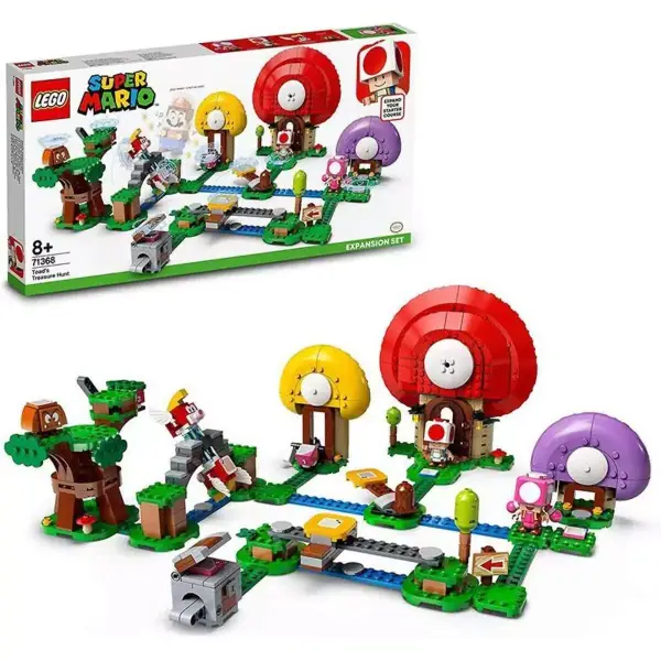 Lego Super Mario Set de Expansión: Caza del Tesoro de Toad Lego Super Mario Set de Expansión: Caza del Tesoro de Toad