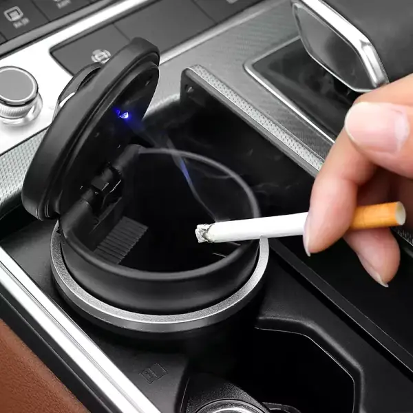 Cenicero portátil para coche Cenicero portátil para coche
