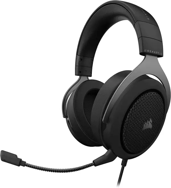 Auriculares Corsair HS60 Haptic Stereo Carbon Auriculares Corsair HS60 Haptic Stereo Carbon