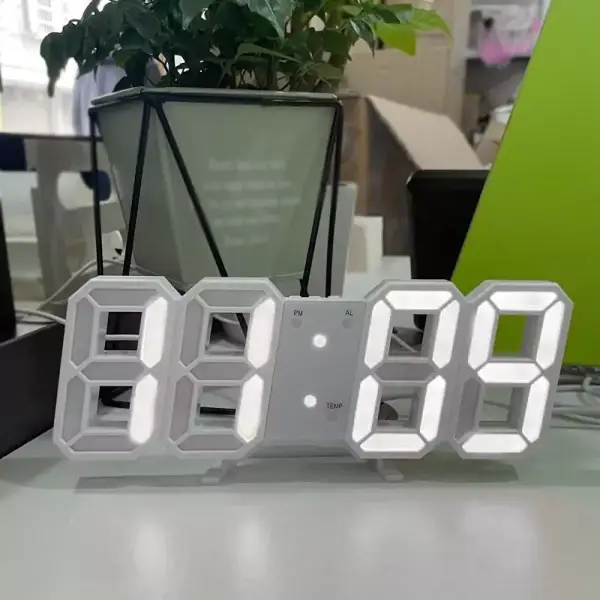 Reloj digital LED 3D Reloj digital LED 3D