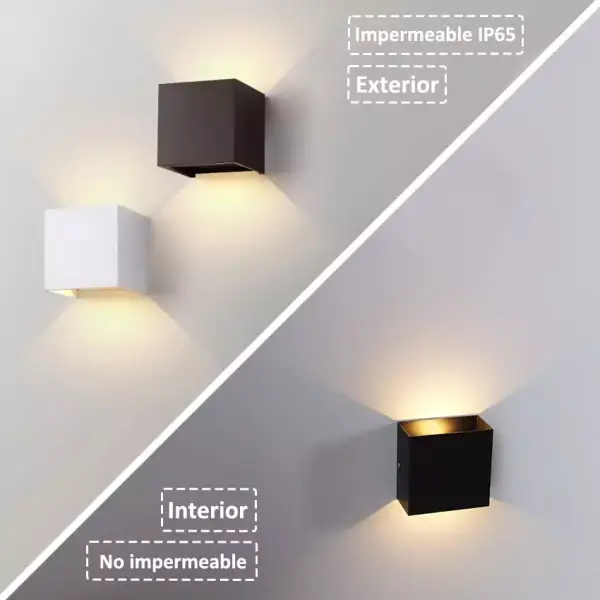 Lámpara LED impermeable IP65 Lámpara LED impermeable IP65