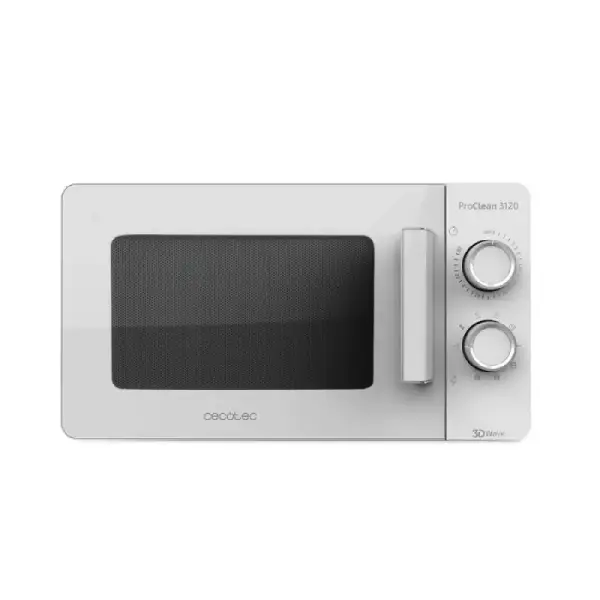 Microondas Cecotec blanco ProClean 3120 con Grill Microondas Cecotec blanco ProClean 3120 con Grill