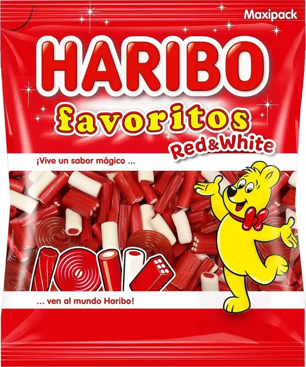 HARIBO Favoritos RedWhite 1 Kg HARIBO Favoritos RedWhite 1 Kg