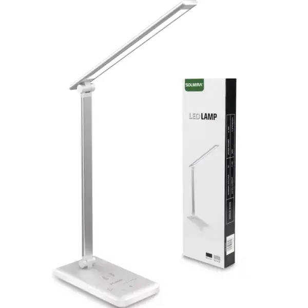 Lámpara LED de Escritorio con Cargador Inalámbrico Lámpara LED de Escritorio con Cargador Inalámbrico