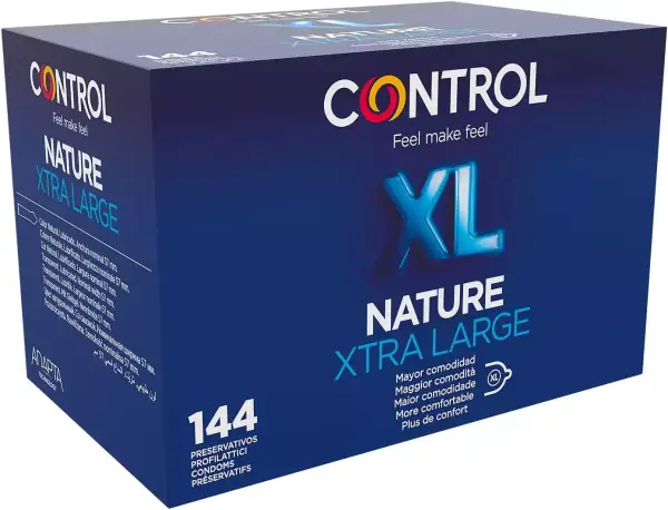 Caja de 144 preservativos Control Nature XL Caja de 144 preservativos Control Nature XL