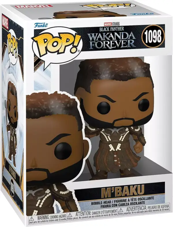 Figura Funko Pop! M'Baku de Black Panther Figura Funko Pop! M'Baku de Black Panther
