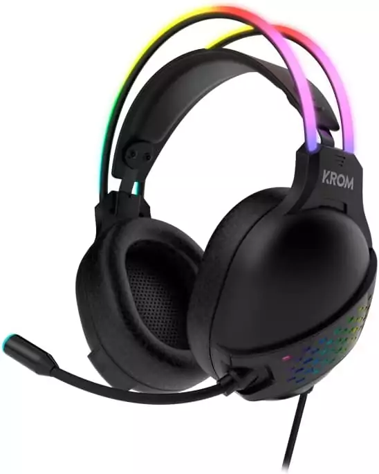 Auriculares con micrófono KROM Gaming KLAIM Auriculares con micrófono KROM Gaming KLAIM
