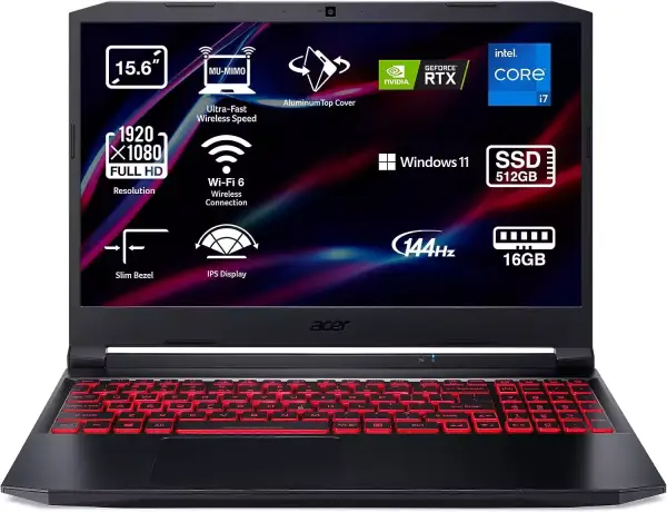 ACER Nitro 5 i7-11800H 16GB 512GB RTX3070 ACER Nitro 5 i7-11800H 16GB 512GB RTX3070