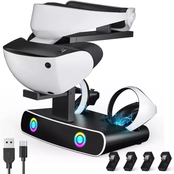 Estación, y soporte de carga para PS VR2 para Playstation VR2 Estación, y soporte de carga para PS VR2 para Playstation VR2