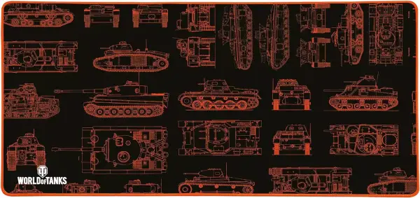 Alfombrilla XXL Konix World of Tanks MP-25 90 x 46 cm Alfombrilla XXL Konix World of Tanks MP-25 90 x 46 cm