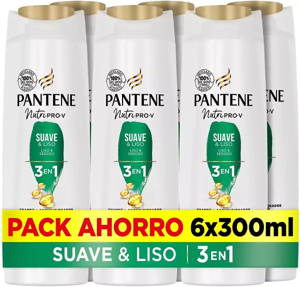 PANTENE CHAMPÚ + ACONDICIONADOR + TRATAMIENTO PANTENE PRO-V 3en1 PANTENE CHAMPÚ + ACONDICIONADOR + TRATAMIENTO PANTENE PRO-V 3en1