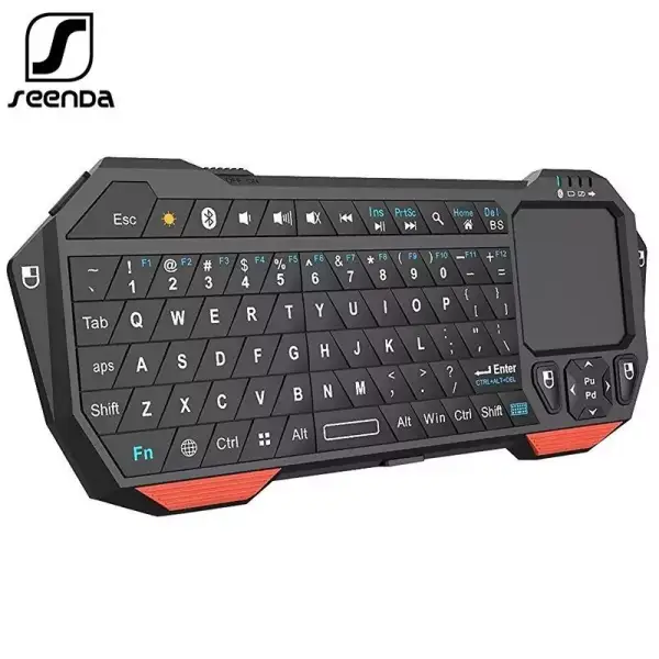 Mini teclado bluetooth con panel táctil Mini teclado bluetooth con panel táctil