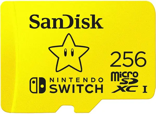 SanDisk microSDXC 256B para Nintendo Switch SanDisk microSDXC 256B para Nintendo Switch