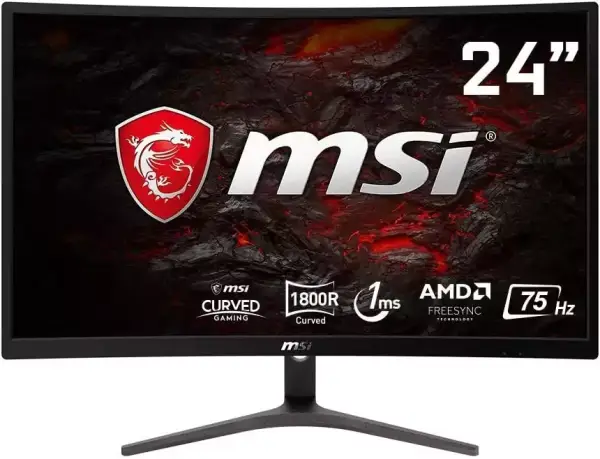 Monitor gaming MSI Optix 23,6" FHD curva Monitor gaming MSI Optix 23,6" FHD curva