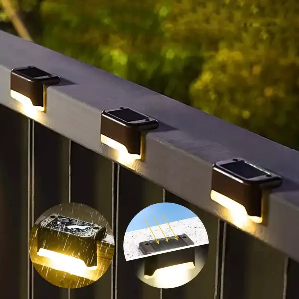 Pack de 4 luces solares para exterior Pack de 4 luces solares para exterior