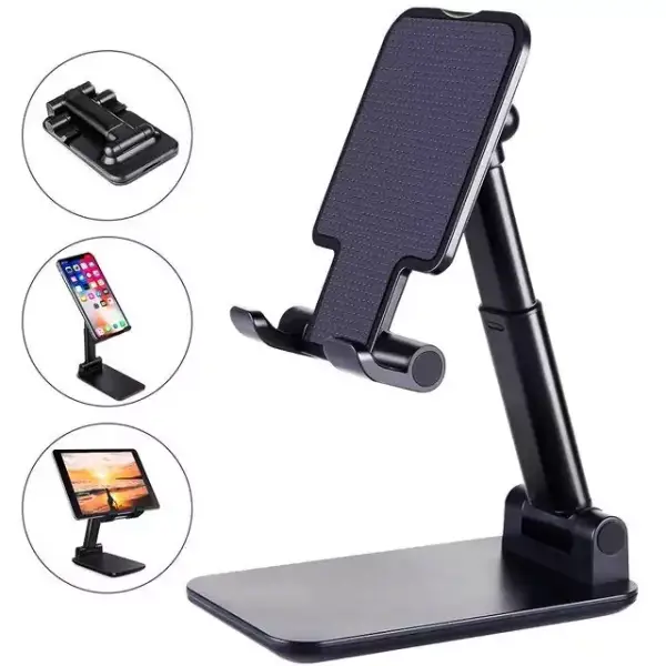 Soporte de escritorio para smartphone y tablet Soporte de escritorio para smartphone y tablet