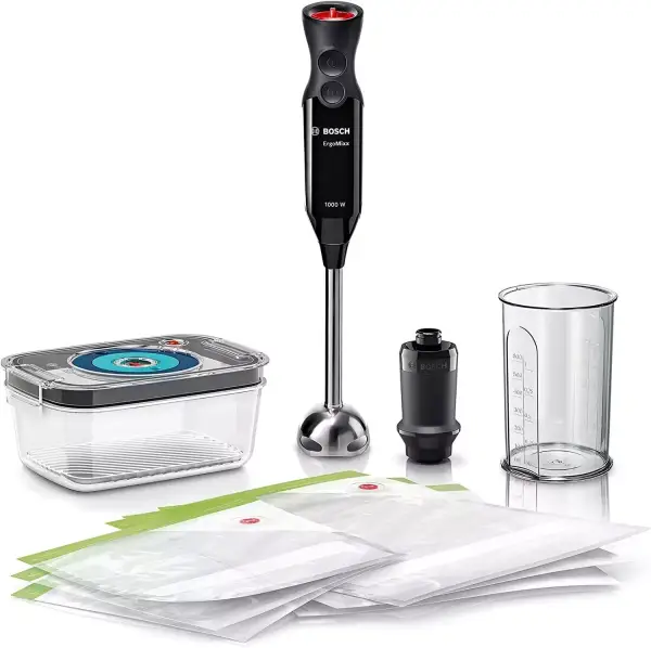 Batidora de mano Bosch ErgoMixx Style 1000 W + Accesorios Batidora de mano Bosch ErgoMixx Style 1000 W + Accesorios