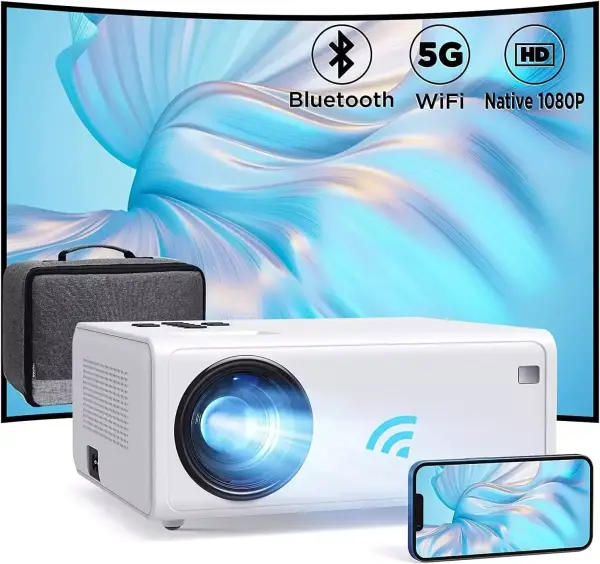 Proyector WiFi-bluetooth FHD 1080p Proyector WiFi-bluetooth FHD 1080p