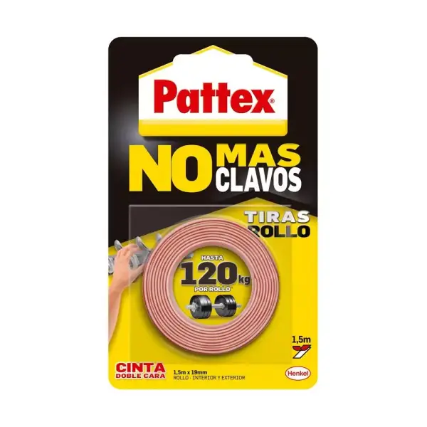 Cinta Adhesiva Pattex No Más Clavos Cinta Adhesiva Pattex No Más Clavos