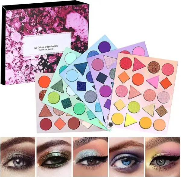 Paleta de sombras de Ojos 5 en 1 Paleta de sombras de Ojos 5 en 1