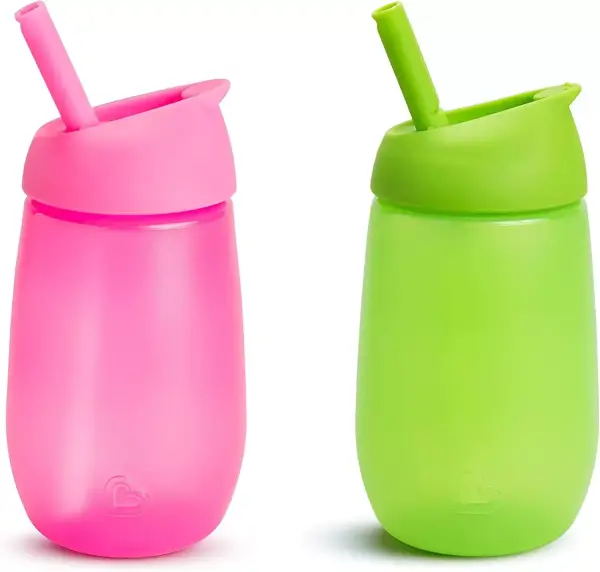 Pack 2 Vasos con pajita Munchkin 296ml Pack 2 Vasos con pajita Munchkin 296ml