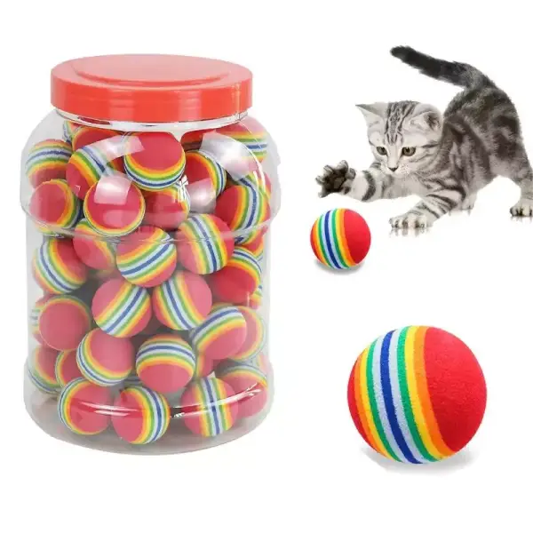 Pelota de goma eva para gatos Pelota de goma eva para gatos