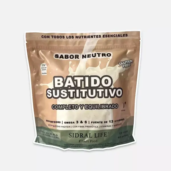 Batidos dietéticos sustitutivos Sidral Life sabor neutro Batidos dietéticos sustitutivos Sidral Life sabor neutro