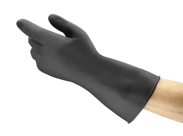 Guantes de trabajo pesados de látex Guantes de trabajo pesados de látex
