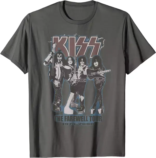 Camiseta de Kiss de El Tour de Despedida Camiseta de Kiss de El Tour de Despedida