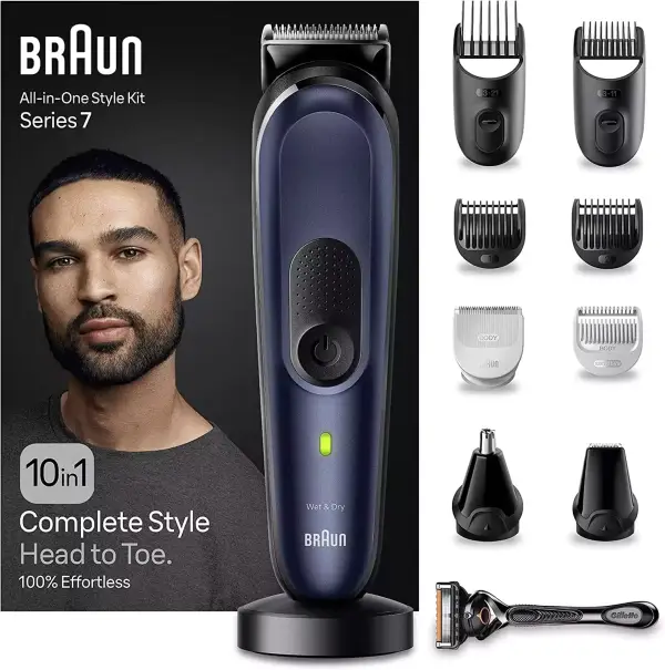 Braun Recortadora de Barba Series 7 MGK7410 Braun Recortadora de Barba Series 7 MGK7410