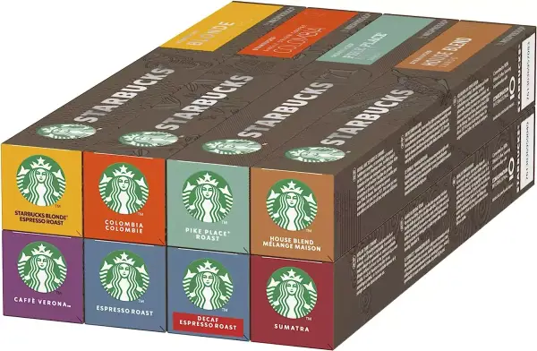 Pack de 8x10 cápsulas de Starbucks de Nespresso Pack de 8x10 cápsulas de Starbucks de Nespresso