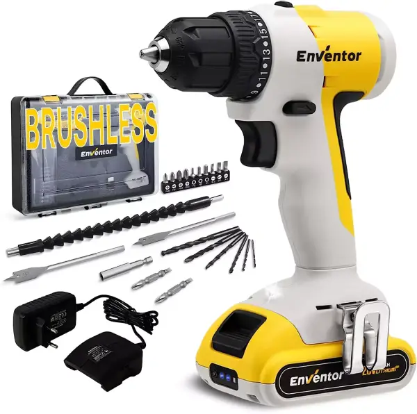 Taladro Atornillador Batería 20V ENVENTOR Taladro Atornillador Batería 20V ENVENTOR