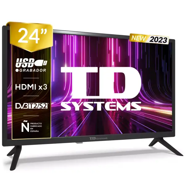 Televisor 24 Pulgadas HD TD Systems PRIME24X14H Televisor 24 Pulgadas HD TD Systems PRIME24X14H