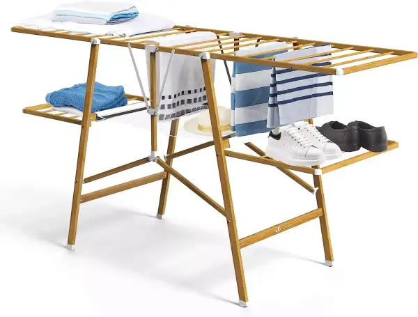 Tendedero de Ropa Plegable para Interior VOUNOT Tendedero de Ropa Plegable para Interior VOUNOT