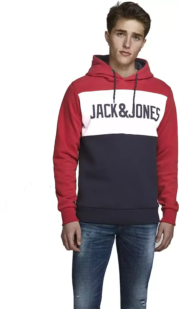 Sudadera Jack & Jones Pullover Fleece Sudadera Jack & Jones Pullover Fleece